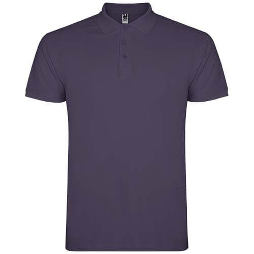 Star koszulka męska polo z krótkim rękawem 200 g/m²