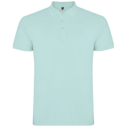 Star koszulka męska polo z krótkim rękawem 200 g/m²
