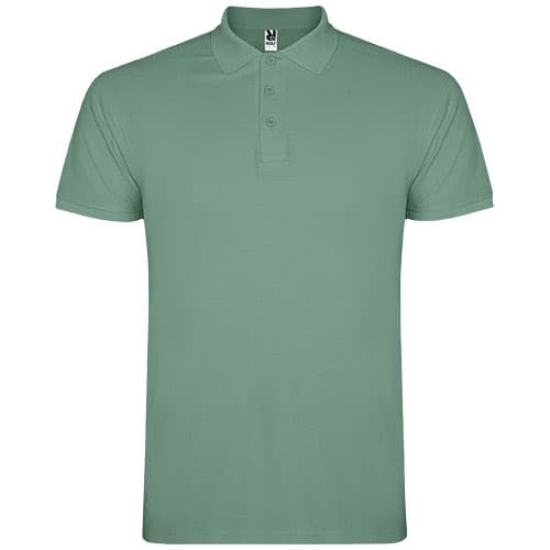 Star koszulka męska polo z krótkim rękawem 200 g/m²