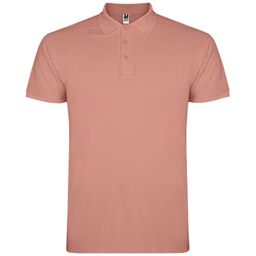 Star koszulka męska polo z krótkim rękawem 200 g/m²