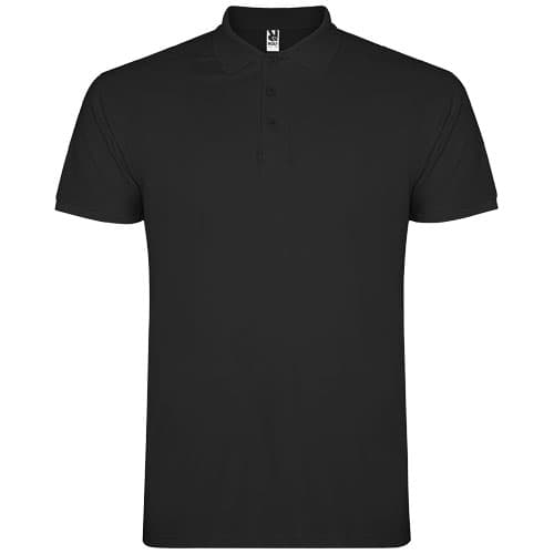 Star koszulka męska polo z krótkim rękawem 200 g/m²