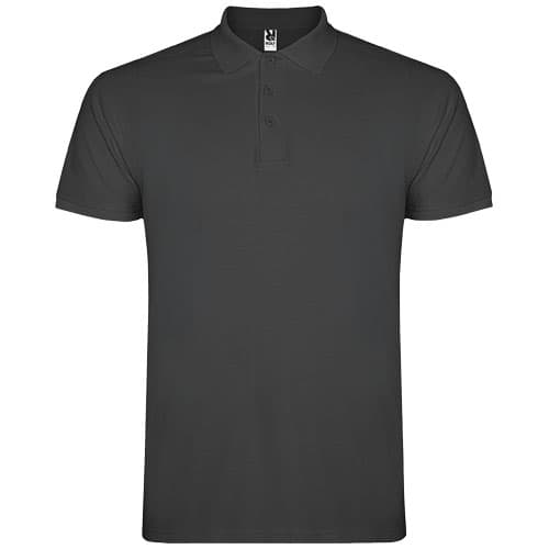 Star koszulka męska polo z krótkim rękawem 200 g/m²