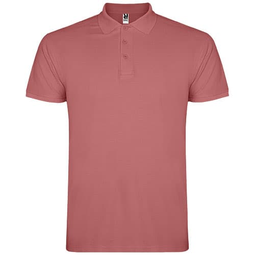 Star koszulka męska polo z krótkim rękawem 200 g/m²