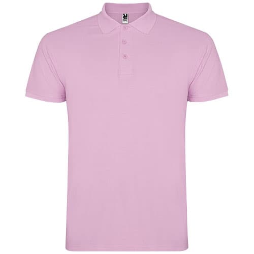 Star koszulka męska polo z krótkim rękawem 200 g/m²
