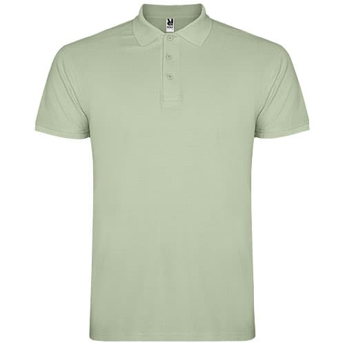 Star koszulka męska polo z krótkim rękawem 200 g/m²