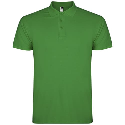 Star koszulka męska polo z krótkim rękawem 200 g/m²