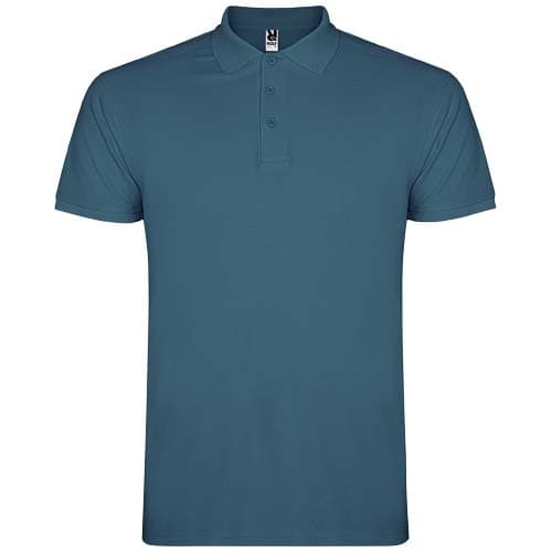 Star koszulka męska polo z krótkim rękawem 200 g/m²