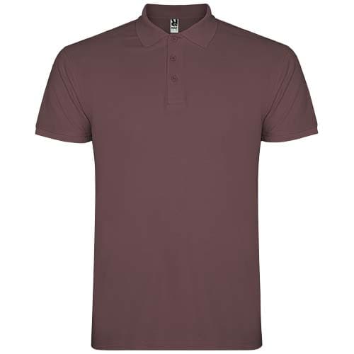 Star koszulka męska polo z krótkim rękawem 200 g/m²