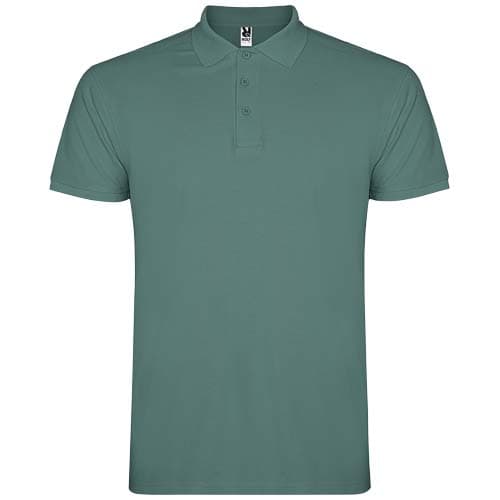Star koszulka męska polo z krótkim rękawem 200 g/m²