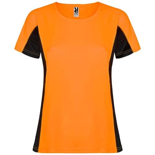 Shanghai sportowa koszulka damska z krótkim rękawem 140 g/m²
