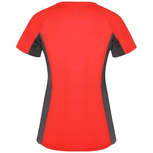 Shanghai sportowa koszulka damska z krótkim rękawem 140 g/m²