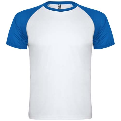 Indianapolis sportowa koszulka unisex z krótkim rękawem 140 g/m²