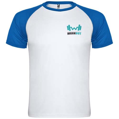 Indianapolis sportowa koszulka unisex z krótkim rękawem 140 g/m²