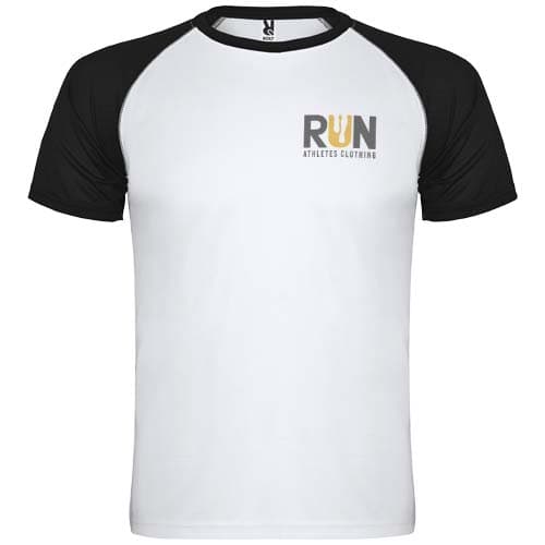 Indianapolis sportowa koszulka unisex z krótkim rękawem 140 g/m²