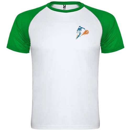 Indianapolis sportowa koszulka unisex z krótkim rękawem 140 g/m²