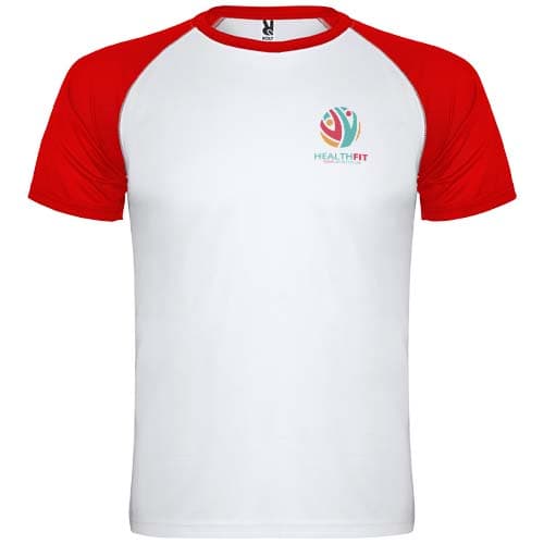 Indianapolis sportowa koszulka unisex z krótkim rękawem 140 g/m²