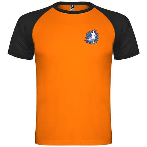 Indianapolis sportowa koszulka unisex z krótkim rękawem 140 g/m²