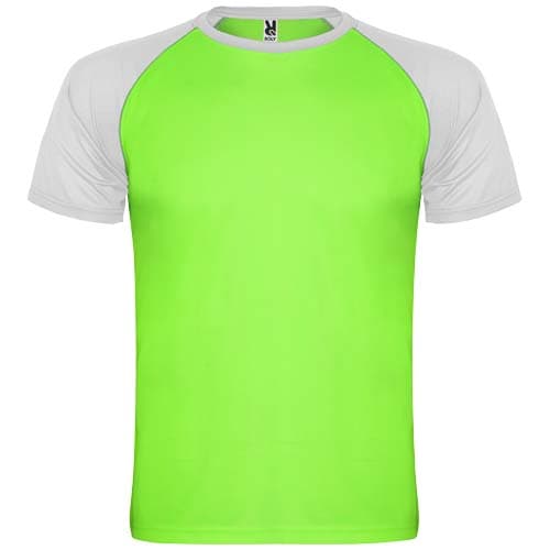 Indianapolis sportowa koszulka unisex z krótkim rękawem 140 g/m²