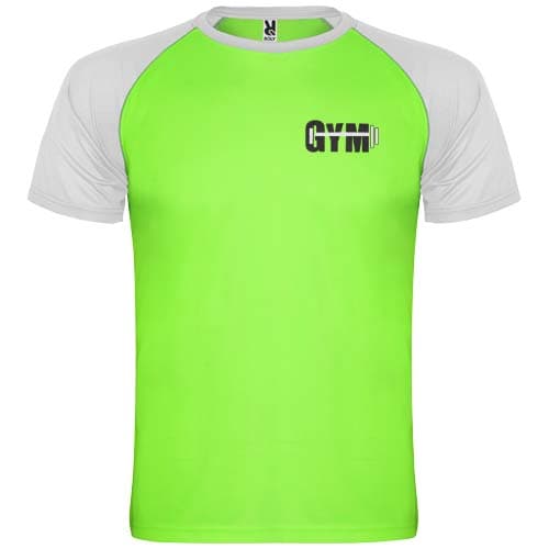 Indianapolis sportowa koszulka unisex z krótkim rękawem 140 g/m²
