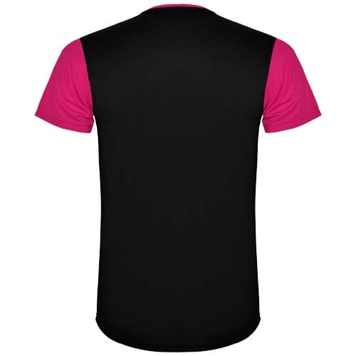 Detroit sportowa koszulka unisex z krótkim rękawem 130 g/m²