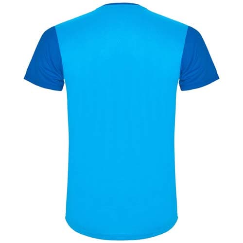 Detroit sportowa koszulka unisex z krótkim rękawem 130 g/m²