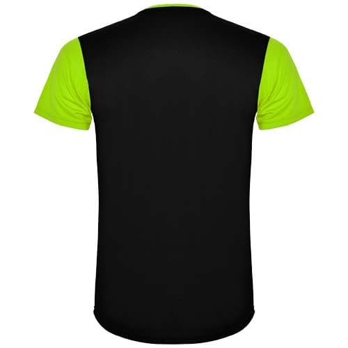 Detroit sportowa koszulka unisex z krótkim rękawem 130 g/m²