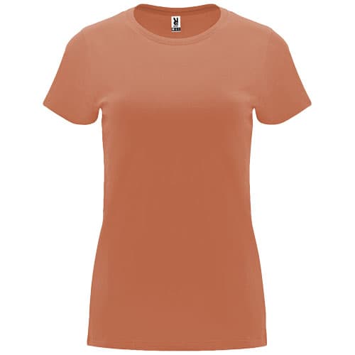 Capri koszulka damska z krótkim rękawem 170 g/m²