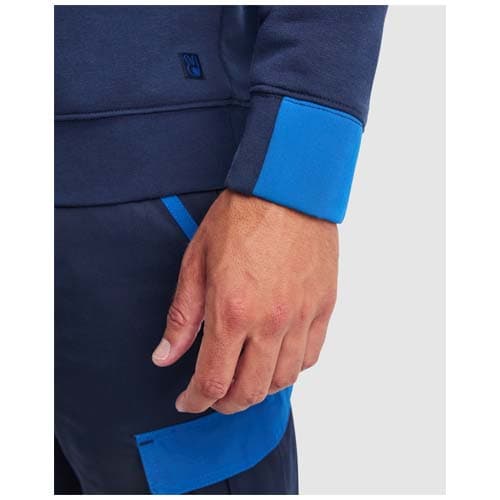 Maverick 280 g/m2 męski sweter z zamkiem błyskawicznym do połowy długości