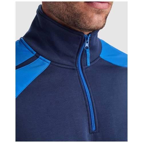 Maverick 280 g/m2 męski sweter z zamkiem błyskawicznym do połowy długości