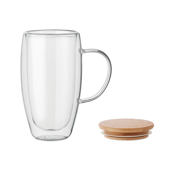 TEROL Szklany podwójnych 450 ml
