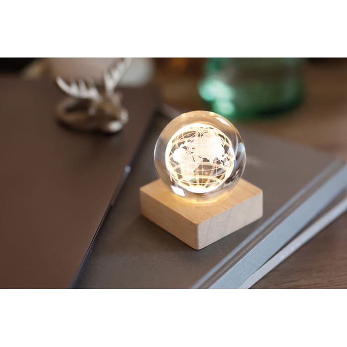 GLOBE LIGHT Szklana kula LED