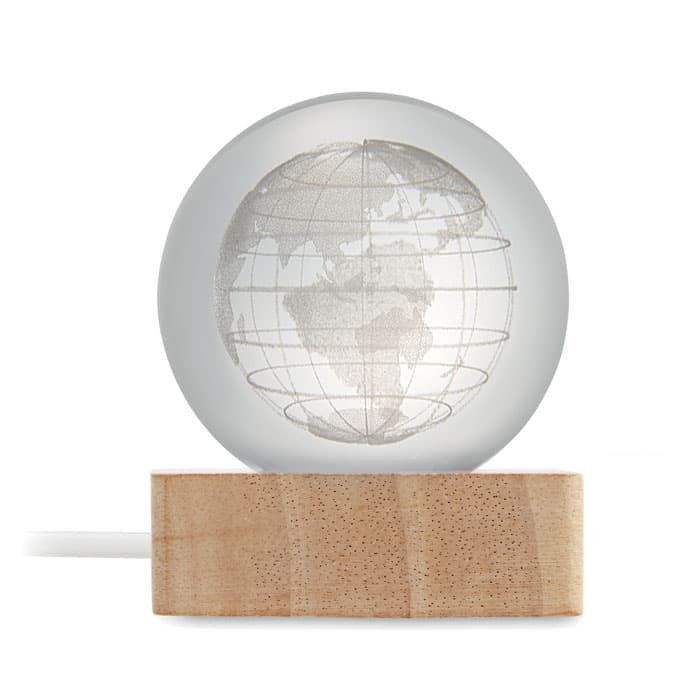 GLOBE LIGHT Szklana kula LED