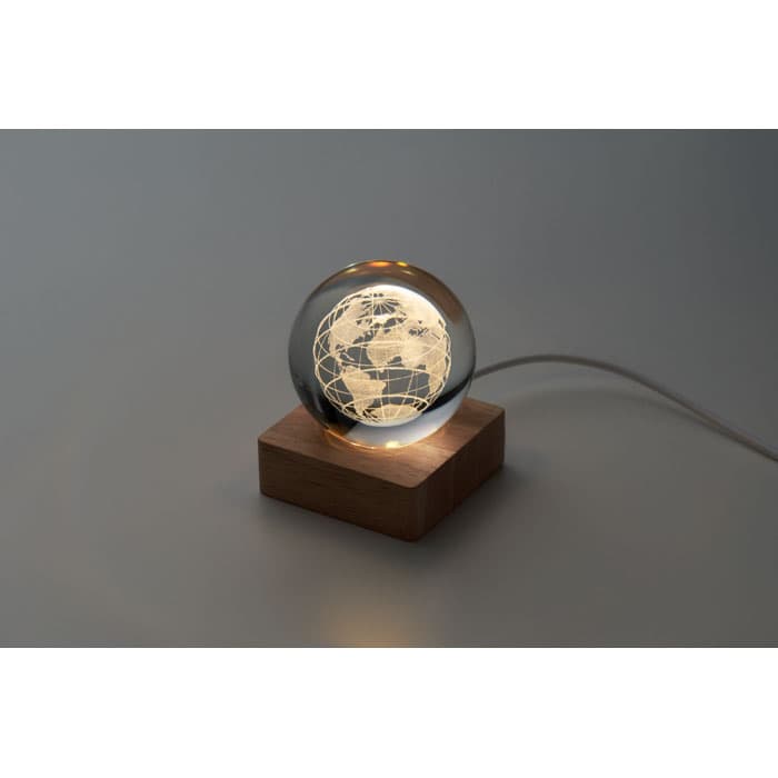 GLOBE LIGHT Szklana kula LED
