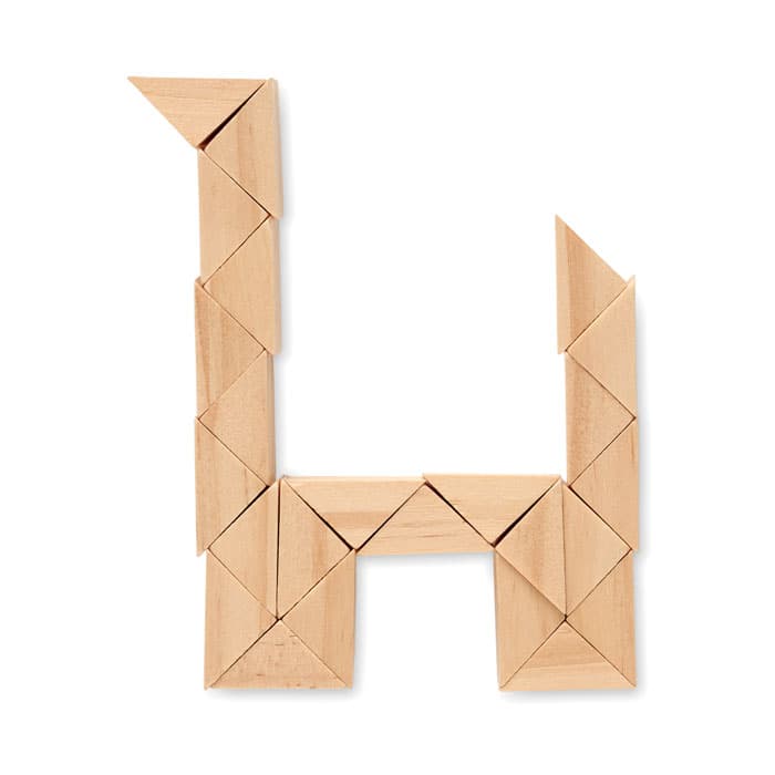 STUKIE Drewniane puzzle/łamigłówki