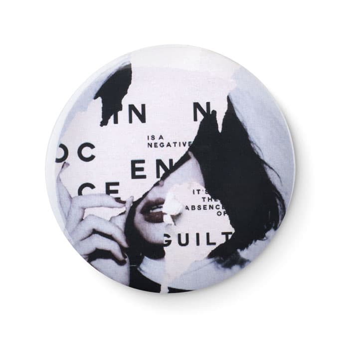 PIN Przypinka button
