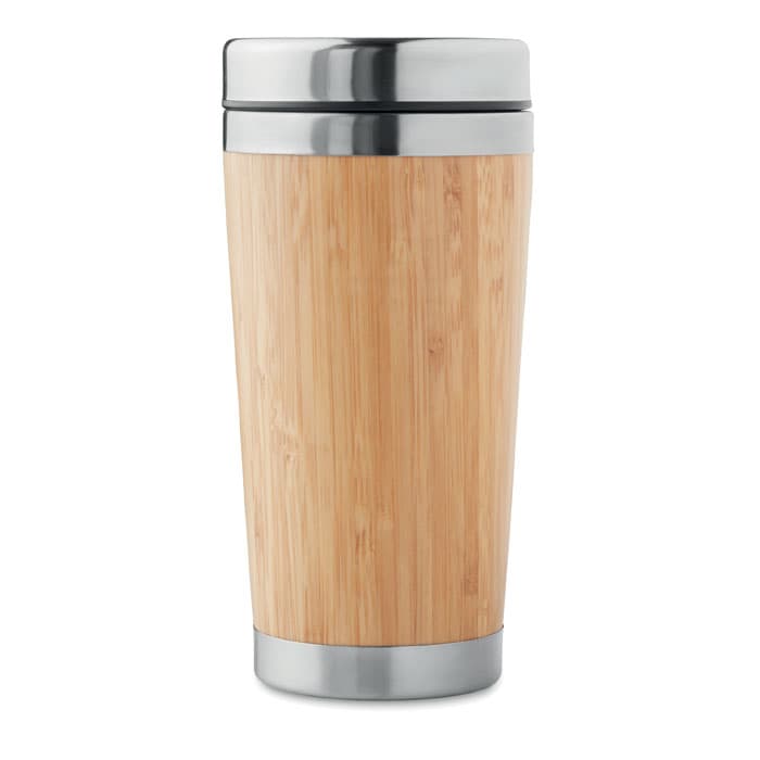 RODEODRIVE+ Bambusowy kubek podróżny 400ml