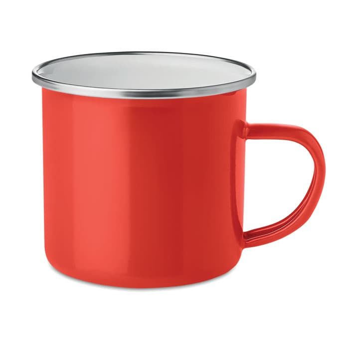 PLATEADO Metalowy kubek, warstwa emalii