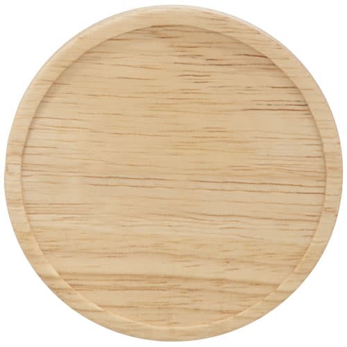 Ceramiczny kubek Hearth z drewnianym wiekiem/spodeczkiem