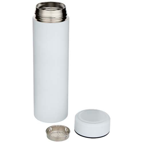 Taylor 450 ml termos ze stali nierdzewnej z podwójnymi ściankami i sitkiem do herbaty