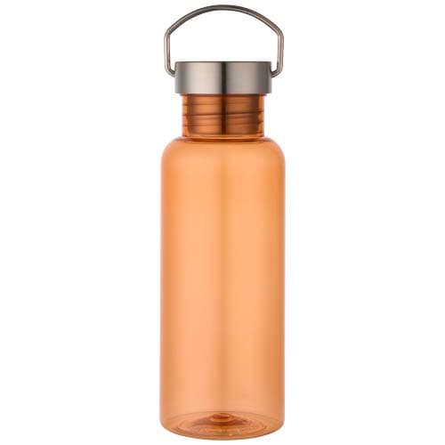 Thor - bidon na wodę wykonany z recyklingowanego tworzywa RPET certyfikowanego standardem RCS, pojemność 600 ml