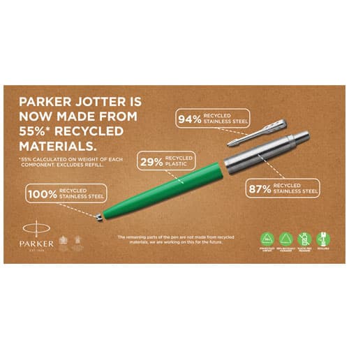 Parker Jotter długopis kulkowy z recyklingu