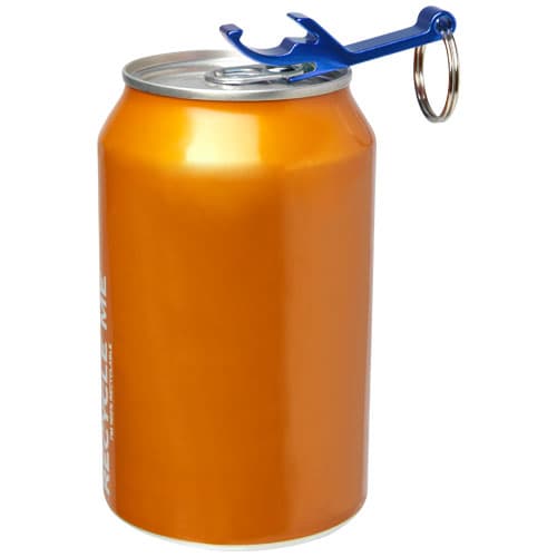 Brelok aluminiowy Tao z otwieraczem do butelek i puszek