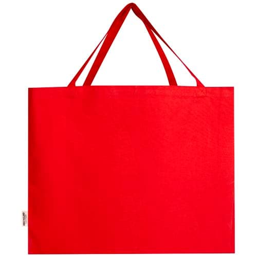 Odessa torba na zakupy z bawełny z recyklingu z certyfikatem GRS 220 g/m² 40L