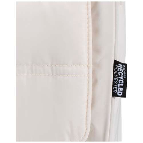 Puffer kosmetyczka na pasku o pojemności 8 l z recyklingu z certyfikatem GRS