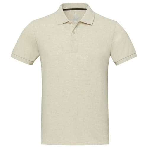Emerald koszulka polo unisex z recyklingu z krótkim rękawem 200 g/m²