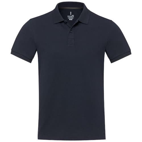 Emerald koszulka polo unisex z recyklingu z krótkim rękawem 200 g/m²