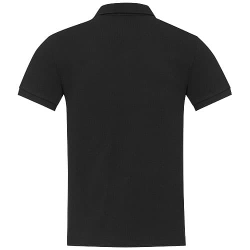 Emerald koszulka polo unisex z recyklingu z krótkim rękawem 200 g/m²