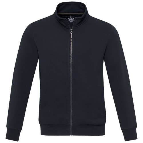 Galena bluza unisex z recyklingu z zamkiem błyskawicznym na całej długości 320 g/m²