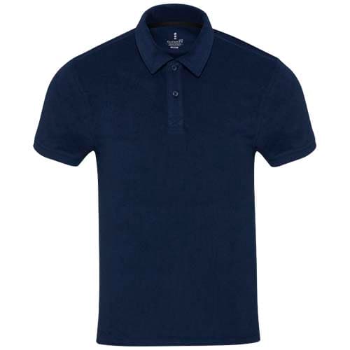 Koszulka polo Akoya, unisex, z materiału frotte z recyklingu 230 g/m²