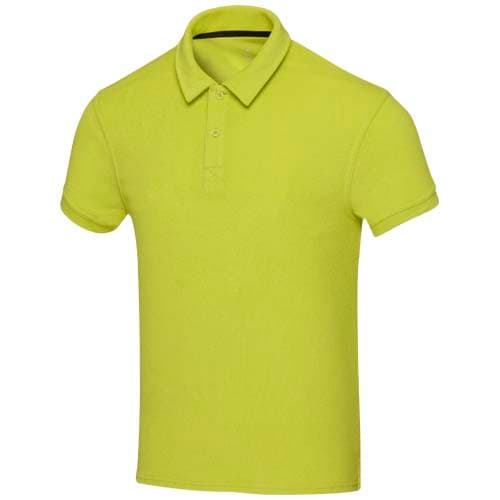 Koszulka polo Akoya, unisex, z materiału frotte z recyklingu 230 g/m²